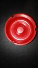 Vintage Coors Beer Red Plastic Cigarette Ashtray Bar Man Cave