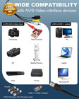 Vhs To Digital Converter Usb A Usb C Video 1080p Capture Card   Rc  Av