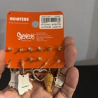 Hooters Restaurant Fashion Earrings 6pair