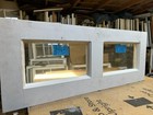 33 X 13 Vintage Window Sash Door Top Old 2 Pane  Frame 1940s