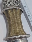 Rare Antique Tibetan Dragon Short Sword W  Ornate Scabbard Hand Forged 1800s 