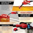 Pump Fuel Transfer 5gpm 51 Hose Dewalt Milwaukee Vierkate Cordless Auto-stop