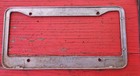 Vintage Selma Liberty Chevrolet Dealership Metal License Plate Frame 