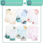 - Stationery Writing Paper Set With Envelopes  7 3  X 10    30 Letter