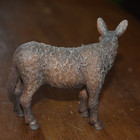 2009 Schleich Shaggy Poitou Donkey Female 3  X 3 5  Figure
