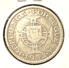 Angola 1952 20 Escudos Km 74 Vf