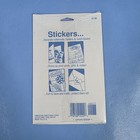 Rare Vintage American Greetings 4 Sheets Of Stickers Cool Frog Surf Skate Jamma