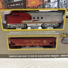 Ho Scale Bachmann 647 Santa Fe Flyer Train Set With Steel E-z Track New  In Box