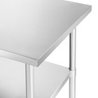 24x72 Stainless Steel Table  Nsf Commercial Restaurant Kitchen Prep   Work Table
