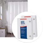 Heavyweight Vinyl Shower Curtain Liners Mildew Resistant 10-gauge 2-pack New