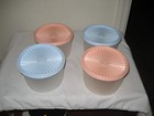 Tupperware Small 4pc Canister Set Pastels  Mip Free Ship