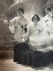 Vintage 1895 Antique Print Choir Boys Photogravure Original