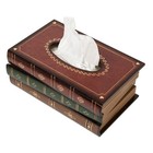 Vintage Wooden Tissue Box Cover - Retro Napkin Holder For Home Decor  Office   C