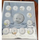 Carter s My First Year Baby Photo Frame Silver 13 Opening New I m One Nursery