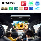 14  Fhd Screen Android11 Car Tv Roof Flip Down Monitor Hdmi Cvbs Stereo Speakers