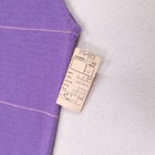 Vintage 60s Purple Pink Striped Orlon Acrylic Sleeveless Mod Shift Dress Nwt