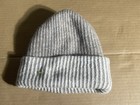 Thick Ribbed Beanie Knit Ski Cap Skull Hat Warm Solid Color Winter Cuff Blank
