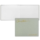 Shower Guest Book  Wedding Sign In With Polaroid Slots  Elegant