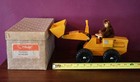 Rare Steiff  Vintage Bulldozer Vintage 1960s Teddy Bear Logo Germany Jocko 