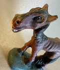 Syroco Hungry Horse Figurine Syrocowood Mid Century 1940s Americana Sculpture