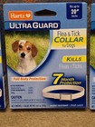 Lot Of 4  Hartz Ultraguard Flea   Tick Dog Collar Fits Up To 20  Neck  White