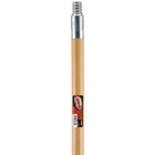 1     Hardwood Broom Handle With Zinc Screw-in  60 In  Length  Brown Wood Color