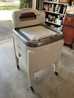 Antique 1950s Maytag E2l Gyratator Washing Machine White Washer Ringer