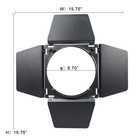 Us Bd-04 Barn Door   Honeycomb Grid  4 Color Gel Filters Accessories Kit