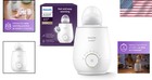 Quick   Safe Baby Bottle Warmer With Smart Temperature Control     5oz Capacity