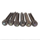 12pcs Rosewood Ebony Bridge Pins W  Pearl Shell Dot For Acoustic Guitar Usa