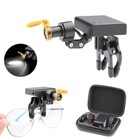 Dental 5w Led Wireless Head Light W  Optical Filter For Loupes Glasses Dy-013 Us