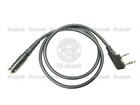 Invisio X50 Ptt Radio Cable For Kenwood   Baofeng 2 Pin  mbitr tri tca prc 148  