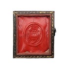 George Washington Family Armorial Intaglio Wax Seal Matrix Us Revolutionary War