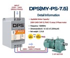 Single To 3 Phase Converter  Use 5hp 3 7kw  15a Motor 200v-240v Only  My-ps-7 5