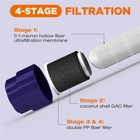 Water Filter Straw 5000l Portable Emergency Filtration Purifier Uf 4-stage 1-6p