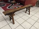 Late 19th Century Antique Chinese Bench