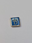 Nbd Lapel Pin National Bank Of Detroit Michigan Very Small Blue   Gold Colors