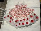 Prity Girls Dress Baby Girl 2 3t Princess Costume Layered Roses Embellished