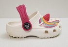 Crocs Kids Fun Lab I Am Unicorn Clogs Size C 7 Toddlers Pink White Horn Sandals
