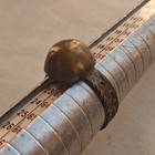 Exceptional Extremely Rare Ancient Viking Bronze Ring Authentic Antique Artifact