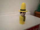 Classic Storybook Curious George Man W Yellow Hat Little People Style Figure