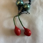 Antique  German Garland Beads Chain   Colorful - Very Light