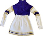 2 Piece Varsity Spirit Top   Skirt Cheerleading Uniform Size Sp   3-13