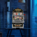 Slot Machine - Las Vegas Game With Casino Sounds  Flashing Lights  And Chrome Tr