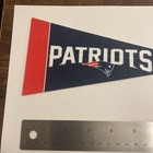 Nfl New England Patriots  Mini Pennant 4   x9  Wall Decor Flag Football Banner