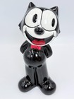 Ceramic Felix The Cat Figurine Piggy Bank Clay Art 1997