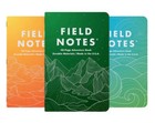 Sealed 3-pack Of All Trails Field Notes 48-page Pocket Memo Booksnotebooks New