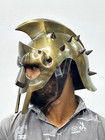 Gladiator Helmet Knight Roman Soldier Maximus Helmet- Larp Halloween Costume
