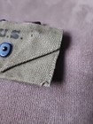 Vintage 1942 Wwii Us Army Military First Aid Pouch Dated  Ww2 