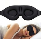 2 Pcs 3d Eye Mask Sleep Soft Padded Shade Cover Travel Rest Relax Blindfold